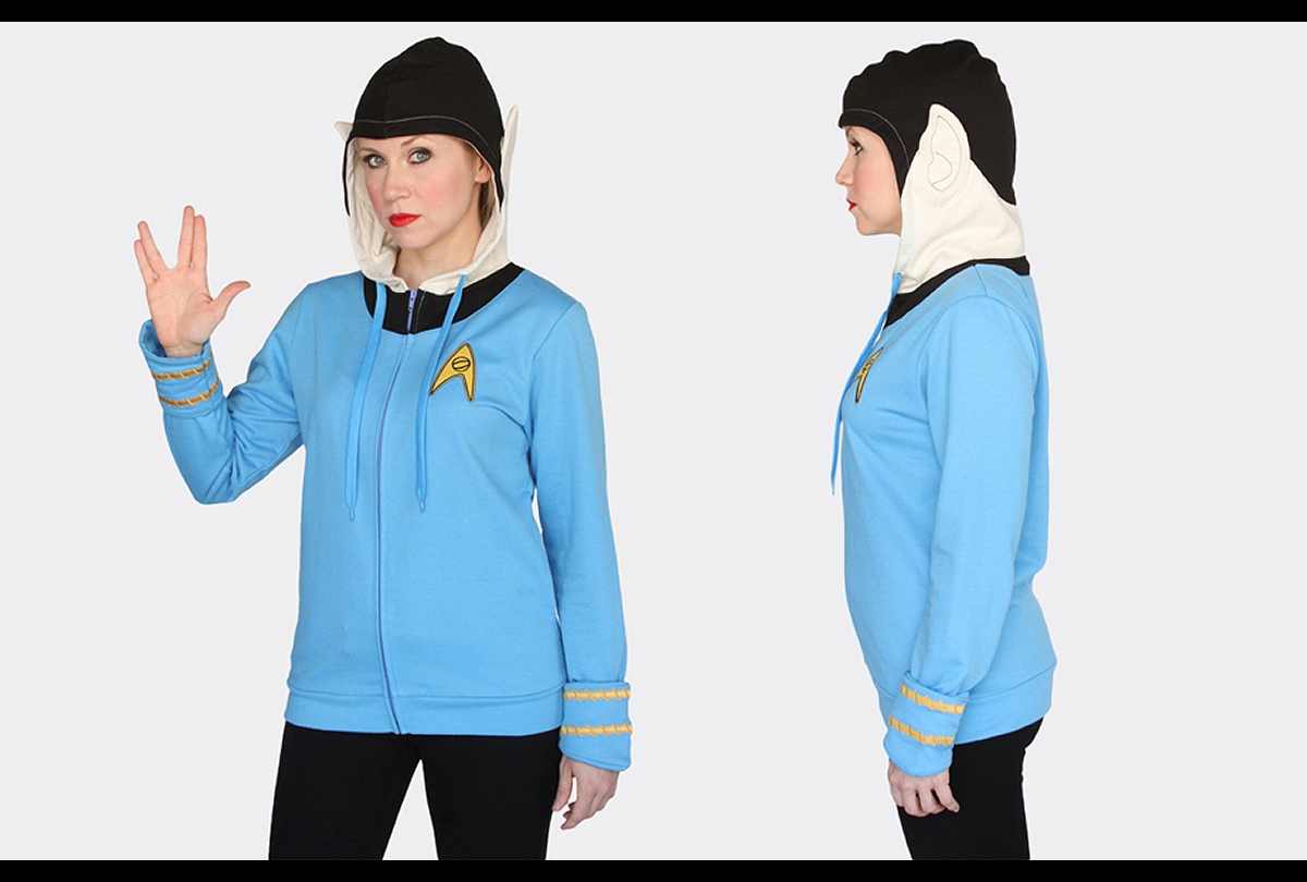 Daily Pic # 1677, Spock Hoodie